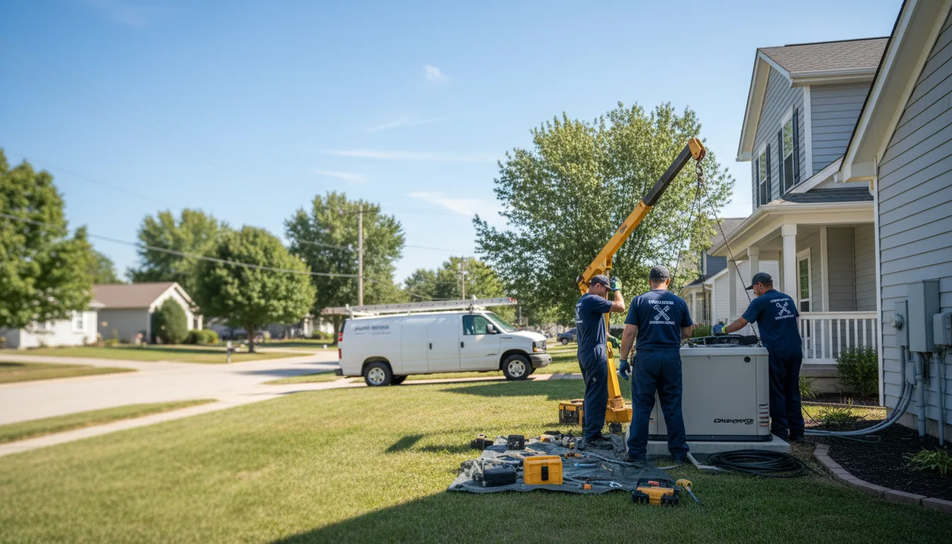 Generator Installation in Sheridan, IN near me